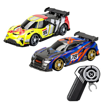 Silverlit Exost Build Serisi Kumandalı 2 Araçlı Büyük Yarış Seti