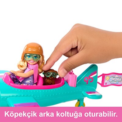 Barbie Chelsea'nin Pervaneli Mini Uçağı Oyun Seti HTK38