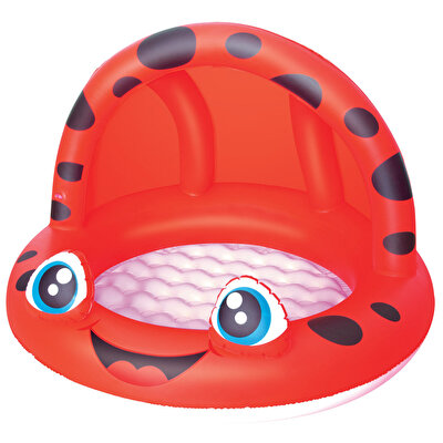 Gölgelikli Kurbağa Bebek Oyun Havuzu 97x66 cm.