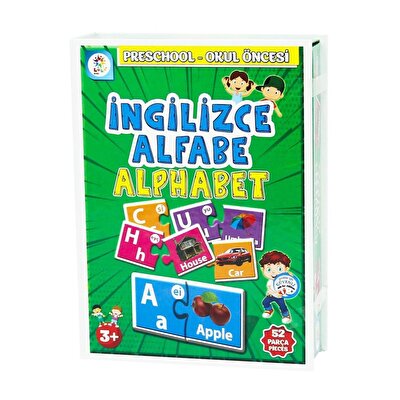 İngilizce Eğitim Alfabe Kartları