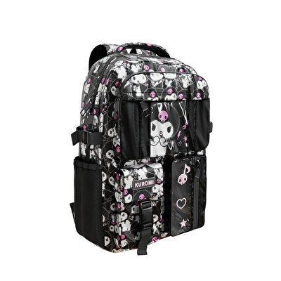 Kuromi Okul Çantası Siyah