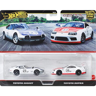 Hot Wheels 2'li̇ Premi̇um Araba Toyota 2000GT & Toyota Supra JBL03