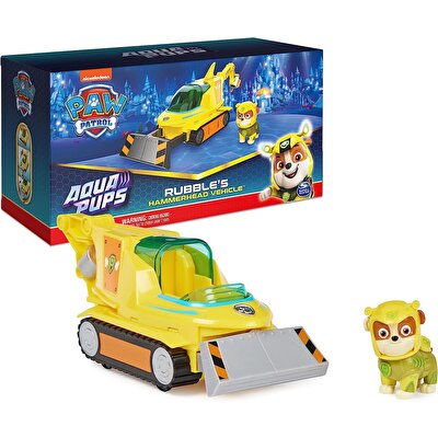 Paw Patrol Aqua Temalı Araçlar Rubble's Hammerhead Vehicle