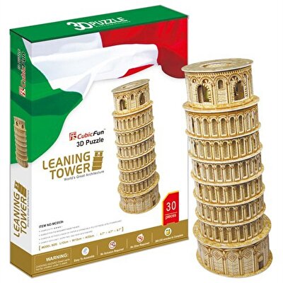 Cubic Fun 3D Puzzle 30 Parça Pisa Kulesi İtalya