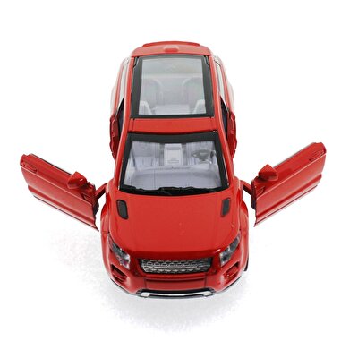 Diecast Sesli Işıklı Arabalar - Koyu Kırmızı SUV