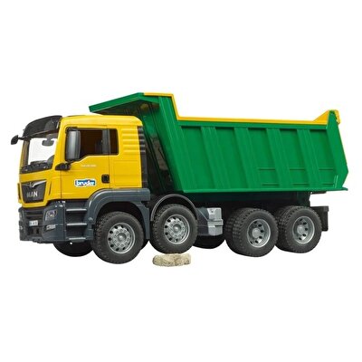 Bruder Man Tgs Damperli Kamyon (Sarı-Yeşil) BR03766