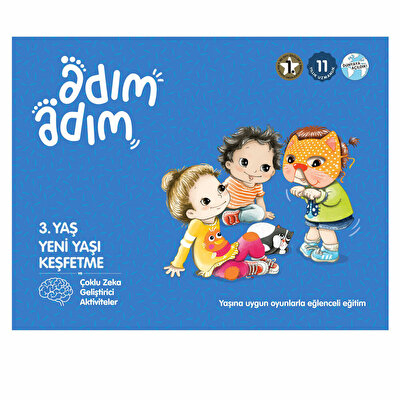 Adım Adım Eğitim Seti 3 Yaş Yeni Yaşı Keşfetme