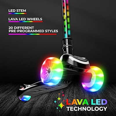 Nova Işıklı 3 Tekerlekli Scooter