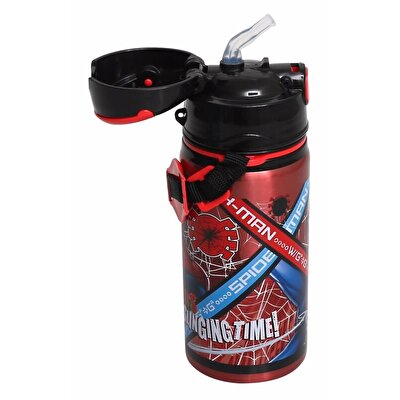 Spiderman WEB Slinging Time Salto Çelik Matara 500ml