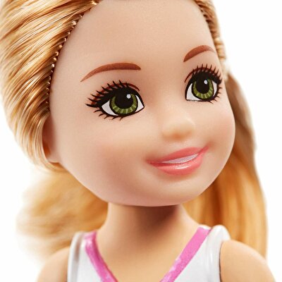 Barbie Chelsea Kedi Desenli Tişörtlü Bebek FRL82