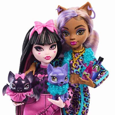 Monster High Ürpertastik Dostlar Bebekleri 2'li Paket HNP96