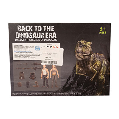 Erkek Figürlü Dinozor Seti