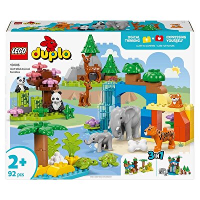 LEGO DUPLO Kasabası 3’ü 1 Arada Vahşi Hayvan Aileleri 10446