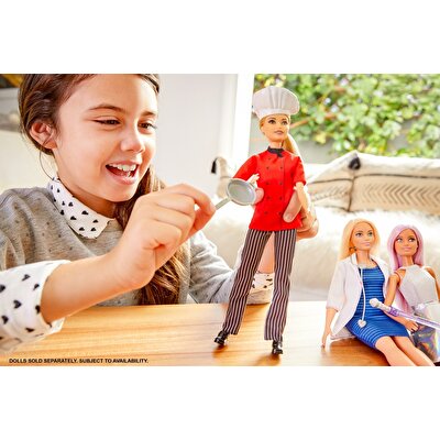Barbie Kariyer Bebekleri Şef Bebek ve Tava FXN99