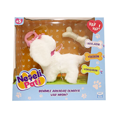 Neşeli̇ Pati Beyaz Köpek