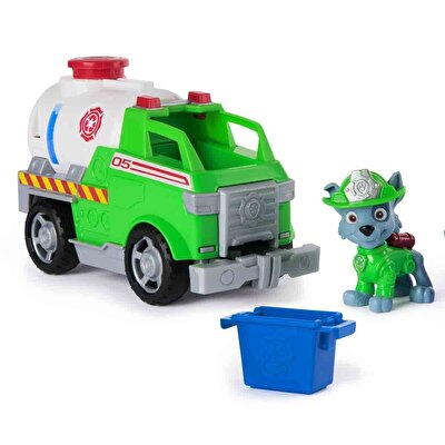 Paw Patrol Fire Rescue Figür ve Kurtarma Aracı Rocky