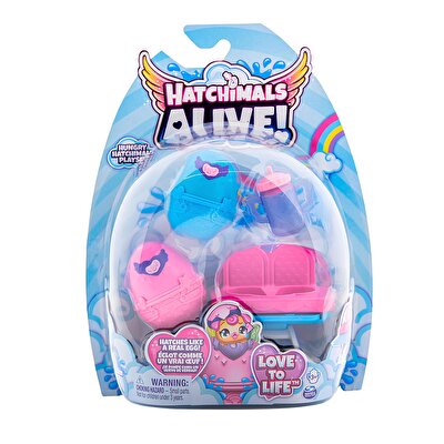 Hatchimals Alive Mama Sandalyesi Pembe Şeffaf Biberon