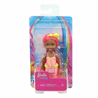 Barbie Dreamtopia Chelsea Denizkızı Bebekler Kırmızı GJJ87