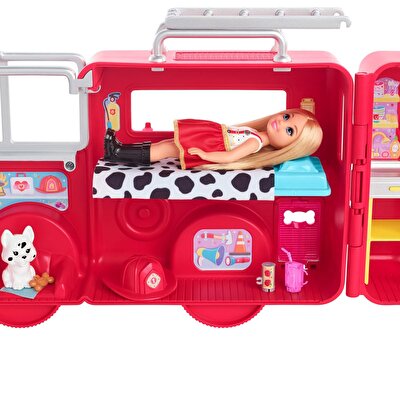 Barbie Chelsea İtfaiye Aracı Oyun Seti HCK73