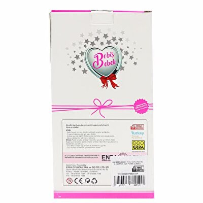 Bebiş Bebek Açık Pembe Elbiseli