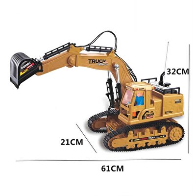 Kumandalı Şarjlı Büyük Kepçe