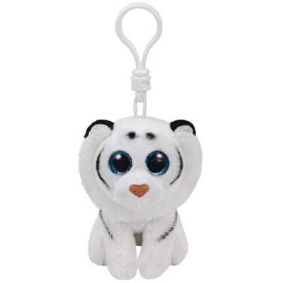TY Beanie Boo's Tundra Kaplan Peluş Anahtarlık