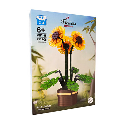 Mega Blok Çiçek Ayçiçeği 731 Parça
