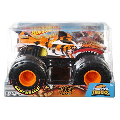Hot Wheels Monster Trucks 1:24 Arabalar Tiger Shark GCX21