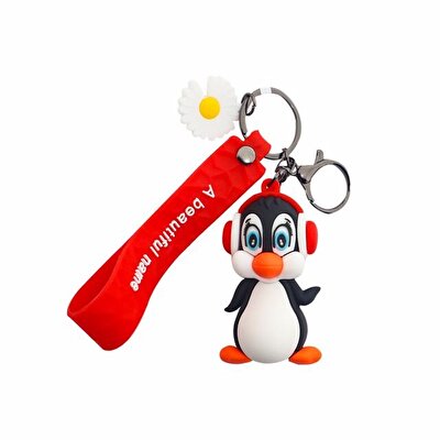 Giftpoint Animal Kulaklıklı Penguen Anahtarlık