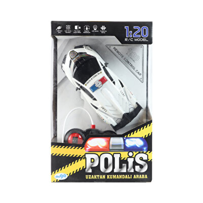 1:20 Ölçekli Uzaktan Kumandalı Polis Arabası
