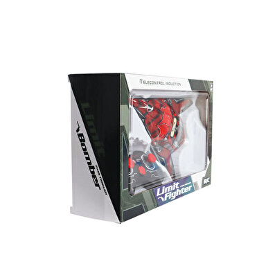 Rc Sesli ve Müzikli Jet Kırmızı