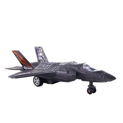 Die-Cast Savaş Uçağı HW777-16 Koyu Gri