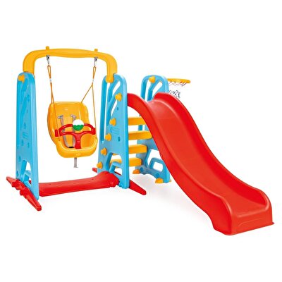 Pilsan Şirin Kaydırak ve Salıncak Seti