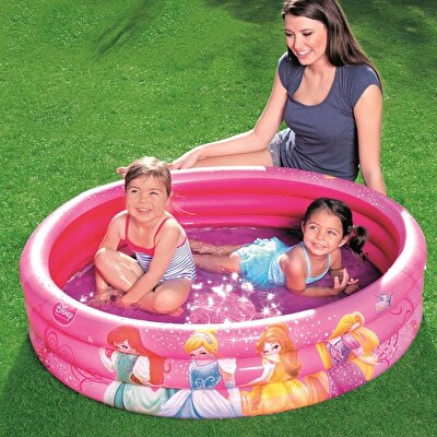 Bestway Disney Prenses Çocuk Havuzu 3 Bölmeli 122x25 cm.