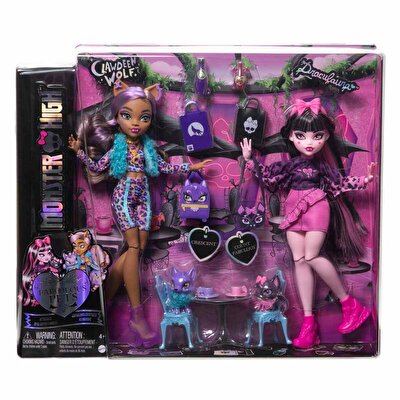 Monster High Ürpertastik Dostlar Bebekleri 2'li Paket HNP96