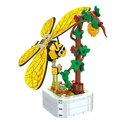 Mega Çi̇çekler ve Böcekler Yapı Blokları Arı