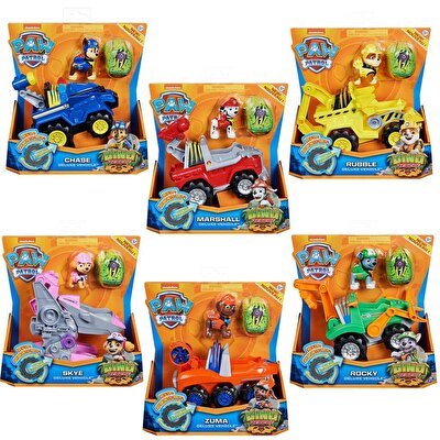 Paw Patrol Dino Rescue Deluxe Araçlar Rocky