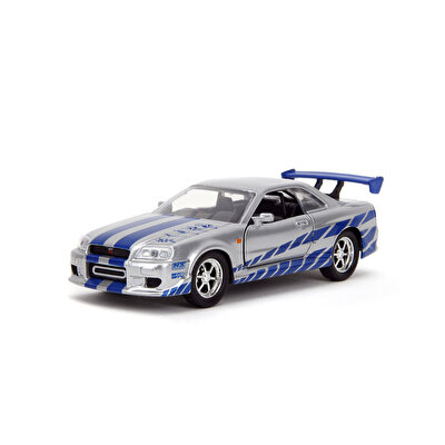 Jada Fast & Furi̇ous 1:32 Ölçekli Araba Brian's Nissan Skyline GT-R (R34)