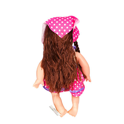 Türkçe Konuşan Bebek Koyu Pembe Bandana