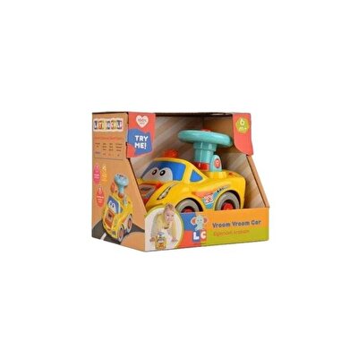 Sesli Müzikli ve Işıklı Çok Fonksiyonlu Eğlenceli Arabam