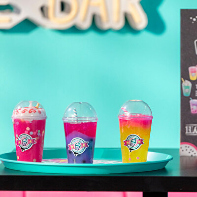 So Slime DIY Drink Slime Mor Pembe