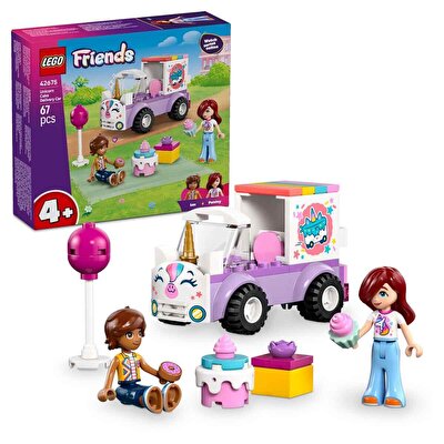 LEGO Friends Tek Boynuzlu At Pasta Dağıtım Arabası 42675