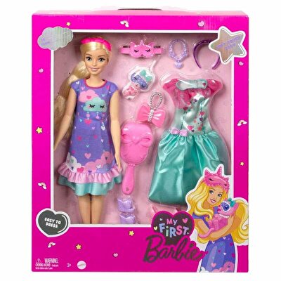 My First Barbie İlk Barbie Bebeğim Delüks Bebek HMM66
