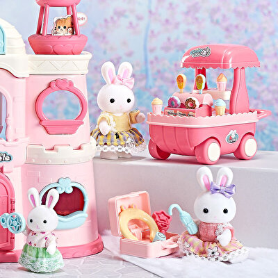 Bay Dreamy Mi̇ni̇ Tavşan Mi̇ni̇ Kale Oyun Seti̇