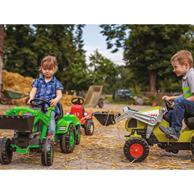 BIG Claas Celtis Yükleyici ve Römork Pedallı Traktör