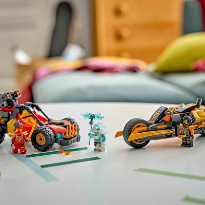 LEGO Ninjago Kai ve Cole’un Birleşen Araçları 71864