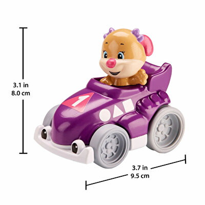 Fisher Price Eğlen ve Öğren Hızlı Arabalar Mor FGJ18