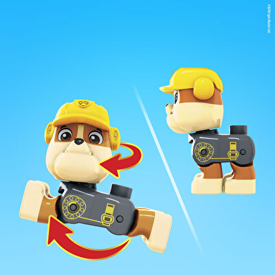 Mega Bloks Paw Patrol Rubble'ın İnşaat Kamyonu GYW91