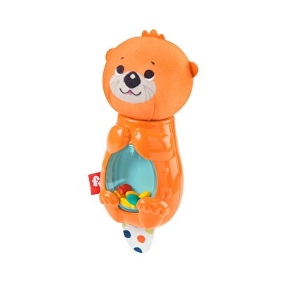 Fisher Price Eğlenceli Arkadaşlar Dişlik ve Çıngıraklar Aç Su Samuru (FXC21)
