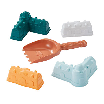 Ecoiffier Kale Kum Kalıpları 5 Parça